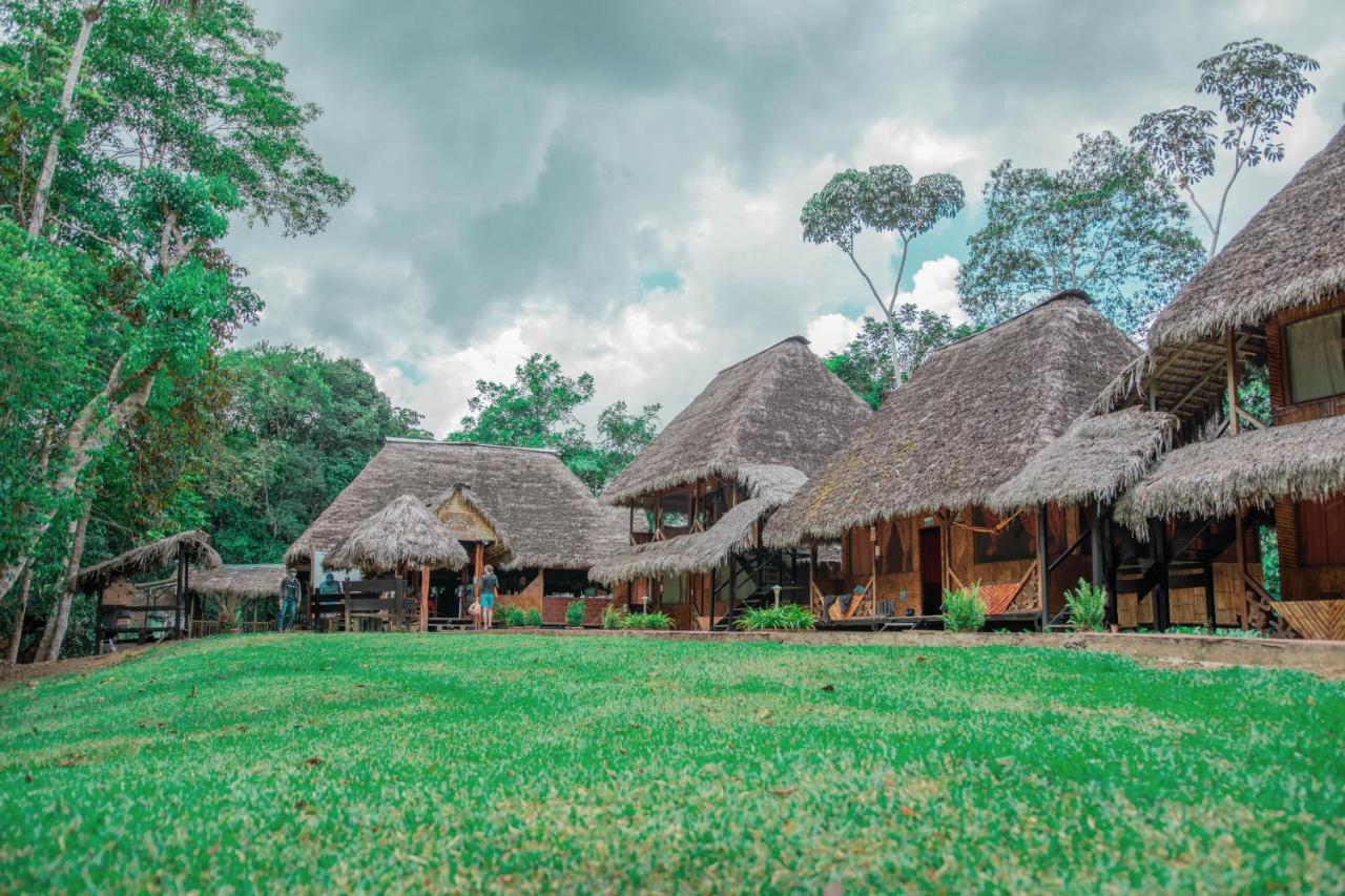 Caiman Eco Lodge Aguarico Exteriör bild