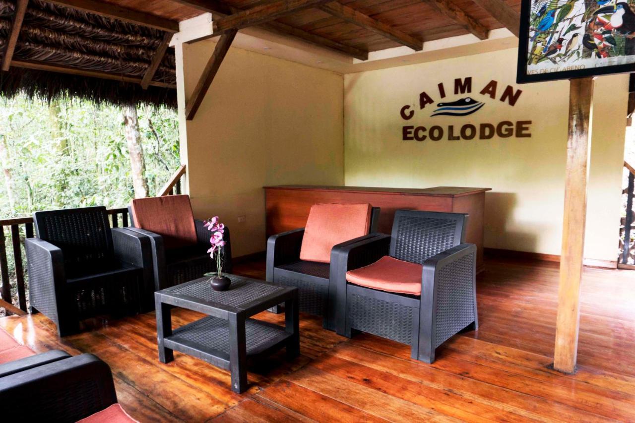 Caiman Eco Lodge Aguarico Exteriör bild