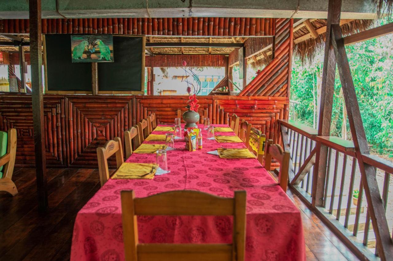 Caiman Eco Lodge Aguarico Exteriör bild