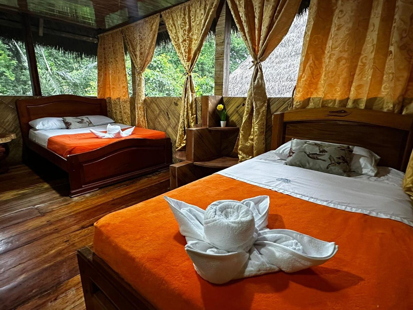 Caiman Eco Lodge Aguarico Exteriör bild