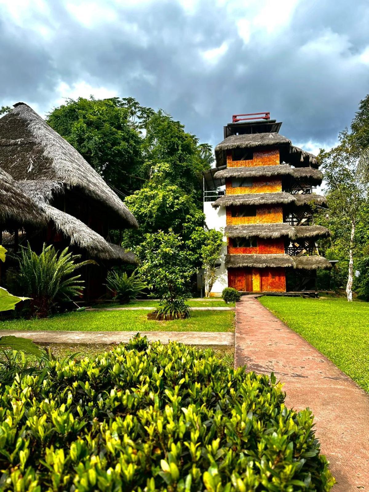 Caiman Eco Lodge Aguarico Exteriör bild