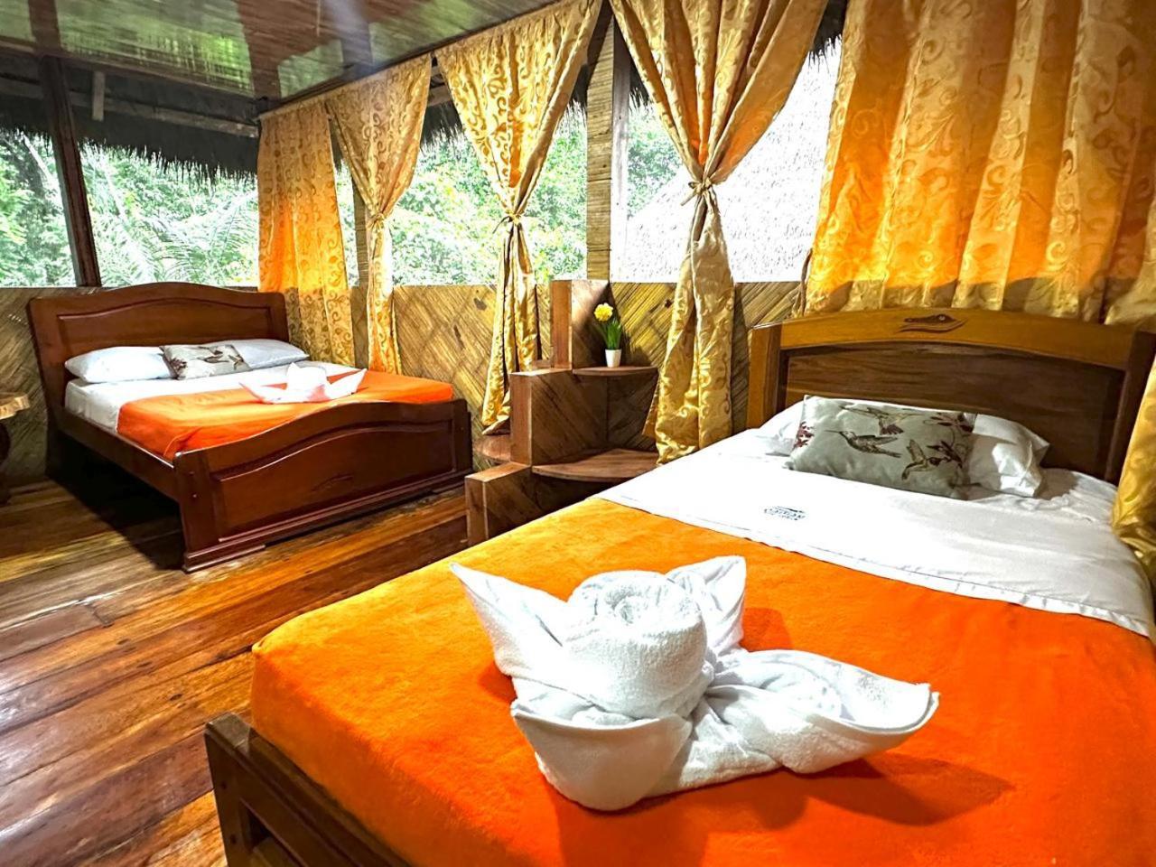 Caiman Eco Lodge Aguarico Exteriör bild