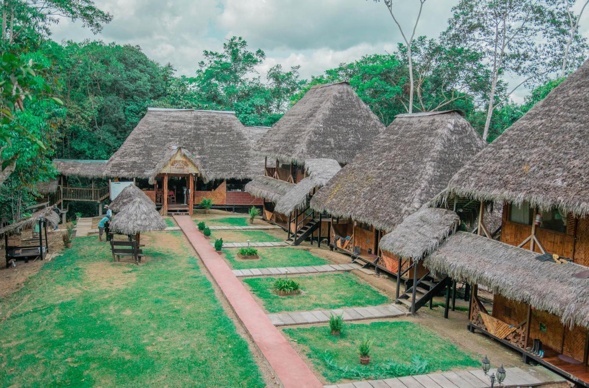 Caiman Eco Lodge Aguarico Exteriör bild