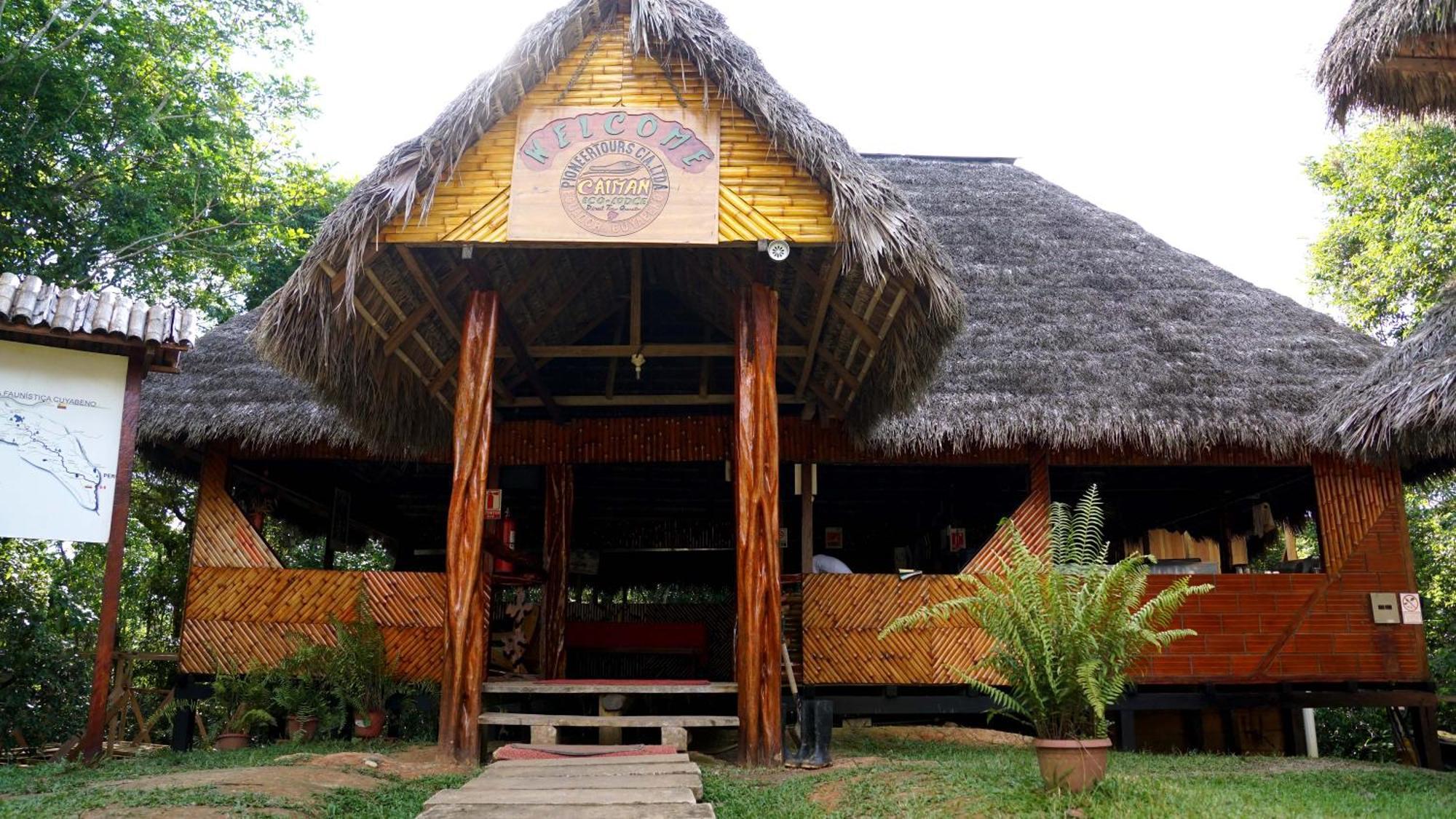 Caiman Eco Lodge Aguarico Exteriör bild